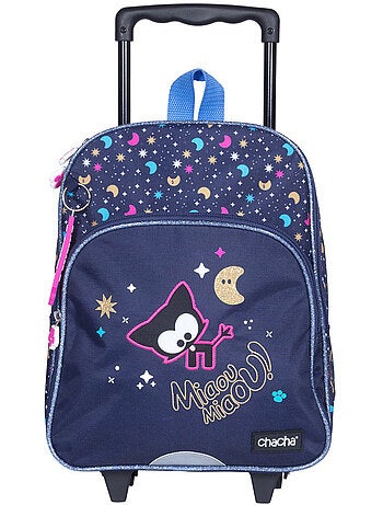 Sac à dos à roulettes maternelle - Compact - Chacha
