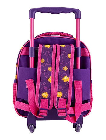 Sac à dos à roulettes maternelle - Disney Asha Wish - Compact
