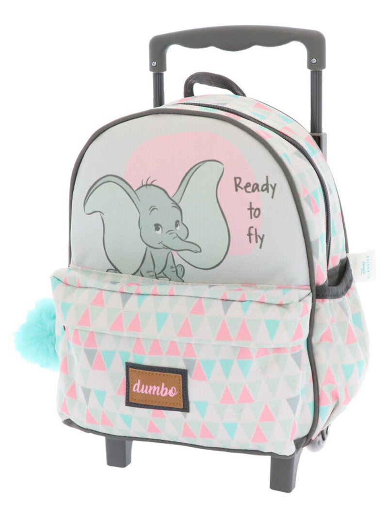 Sac à dos à roulettes maternelle - Disney Dumbo Fly - Compact Multicolore - Kiabi