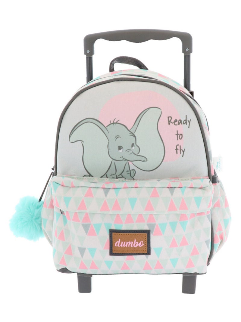 Sac à dos à roulettes maternelle - Disney Dumbo Fly - Compact Multicolore - Kiabi