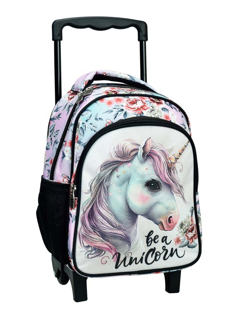 Sac à dos à roulettes maternelle - Licorne Magique pratique Multicolore - Kiabi
