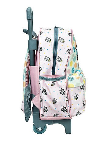 Sac à dos à roulettes maternelle - Minnie Daisy Friends - Pratique