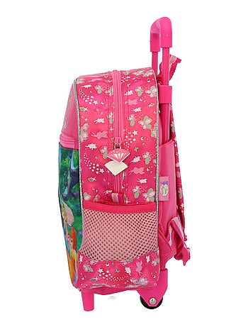 Sac à dos à roulettes maternelle - Princesse Fairies - Fille