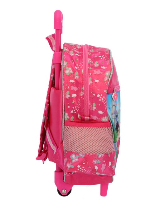 Sac à dos à roulettes maternelle - Princesse Fairies - Fille - Kiabi