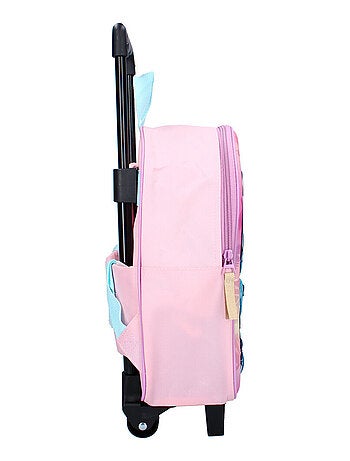 Sac à dos à roulettes maternelle 3D - Licence Stitch - Vadobag