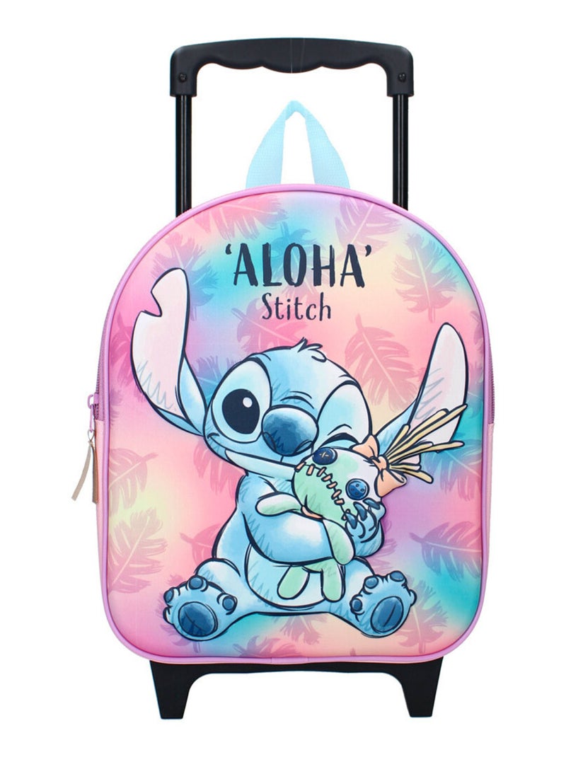 Sac à dos à roulettes maternelle 3D - Licence Stitch - Vadobag N/A - Kiabi