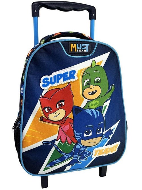 Sac à dos à roulettes maternelle 'PJ Masks' Must 31 cm – PJMASKS - Kiabi