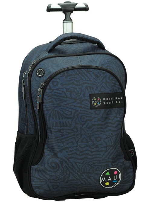 Sac à dos à roulettes 'Maui and Sons' 48 cm 30 L – poignée télescopique - Kiabi Sac à dos à roulettes 'Maui and Sons' 48 cm 30 L – poignée télescopique - Kiabi