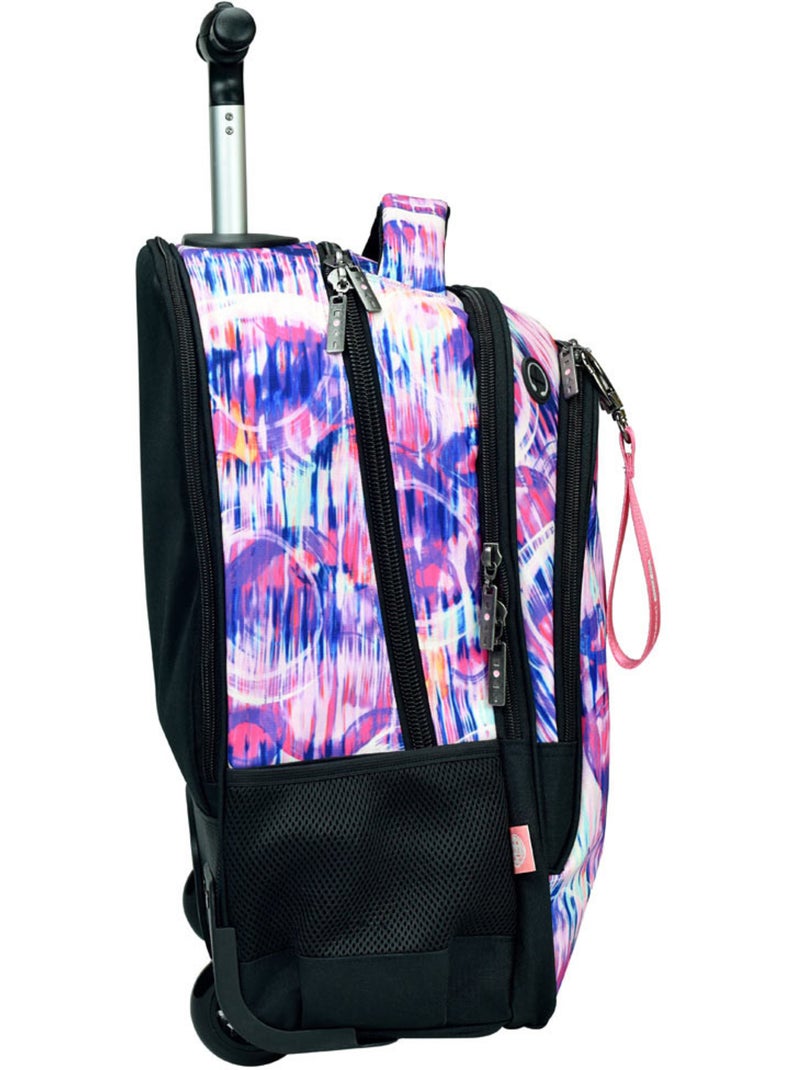Sac à dos à roulettes 'maui & sons' – follow the sun – 48 cm Multicolore - Kiabi