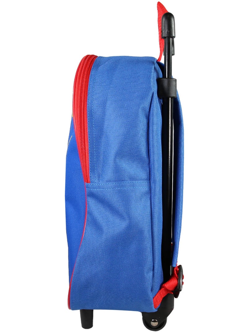 Sac à dos à roulettes Mickey Bleu - Bagtrotter Bleu - Kiabi