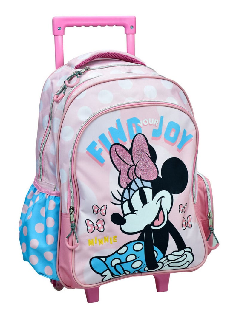 Sac à dos à roulettes Minnie - Vintage Joy - Haut de gamme Multicolore - Kiabi