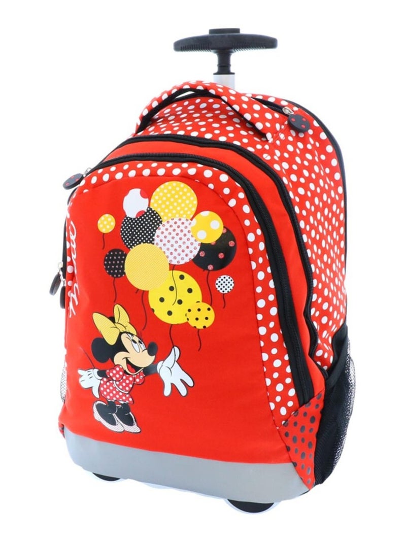 Sac à dos à roulettes Minnie Lost In Dots - Disney ECM Multicolore - Kiabi