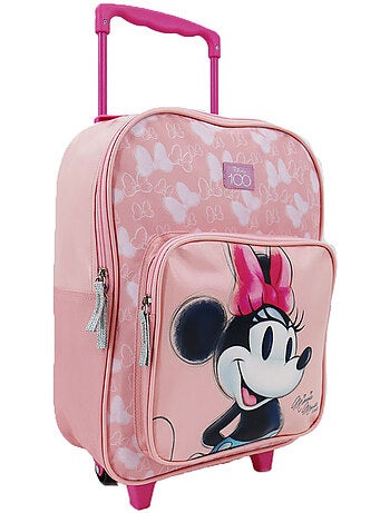 Sac à Dos à Roulettes Minnie motif nœuds pour l'école primaire39 CM
