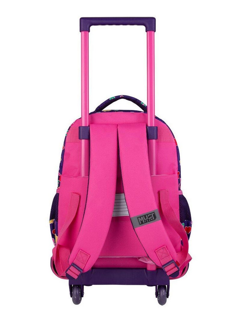 Sac à dos à roulettes Minnie Mouse - Trolley scolaire Must Multicolore - Kiabi