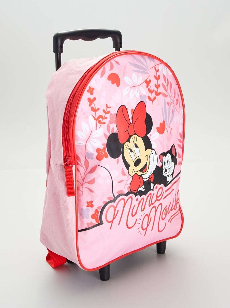 Sac à dos à roulettes 'Minnie' Rose - Kiabi