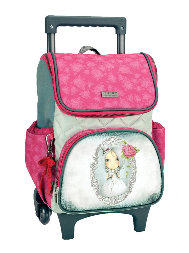 Sac à dos à roulettes Mirabelle Santoro maternelle 30 CM Multicolore - Kiabi