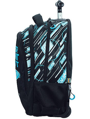 Sac à dos à roulettes – never count me – 48 cm – nerf