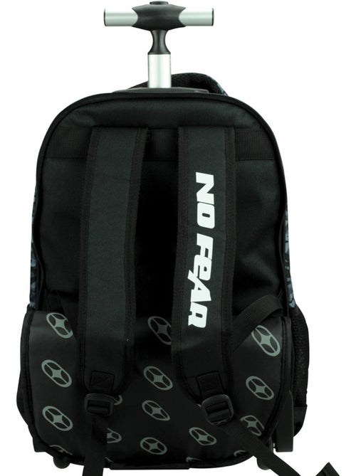 Sac à Dos à Roulettes No Fear Robot 48 CM - Trolley Scolaire - Kiabi