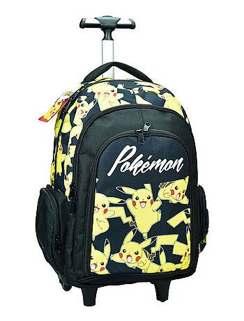 Sac à dos à roulettes Pokémon Pikachu 50 CM - Cartable