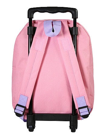 Sac à dos à roulettes Princesses Disney rose - Bagtrotter