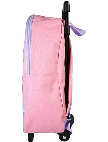 Sac à dos à roulettes Princesses Disney rose - Bagtrotter