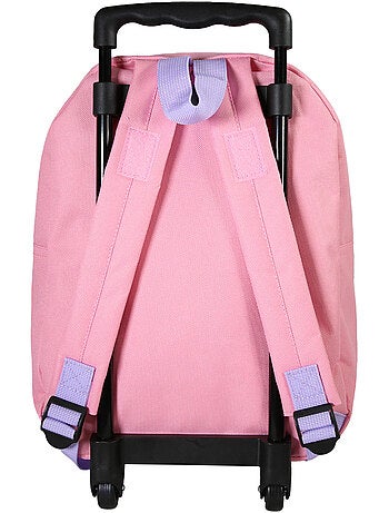 Sac à dos à roulettes Princesses Disney rose - Bagtrotter