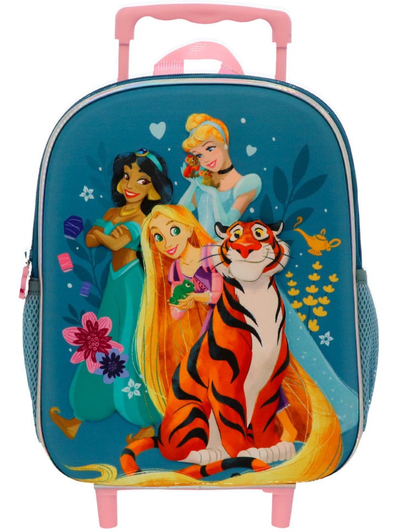 Sac à dos à roulettes 'Princesses' – Princesse Disney 3D Maternelle – 32 cm Multicolore - Kiabi