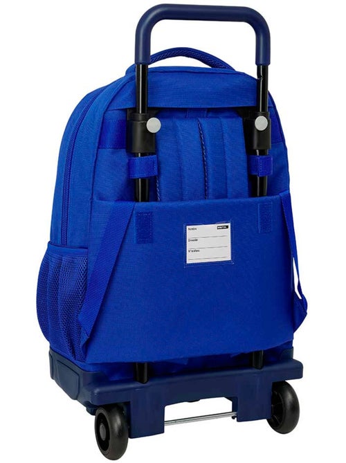Sac à dos à roulettes Real Madrid imprimé 45 cm poignée télescopique 22 L - Kiabi Sac à dos à roulettes Real Madrid imprimé 45 cm poignée télescopique 22 L - Kiabi
