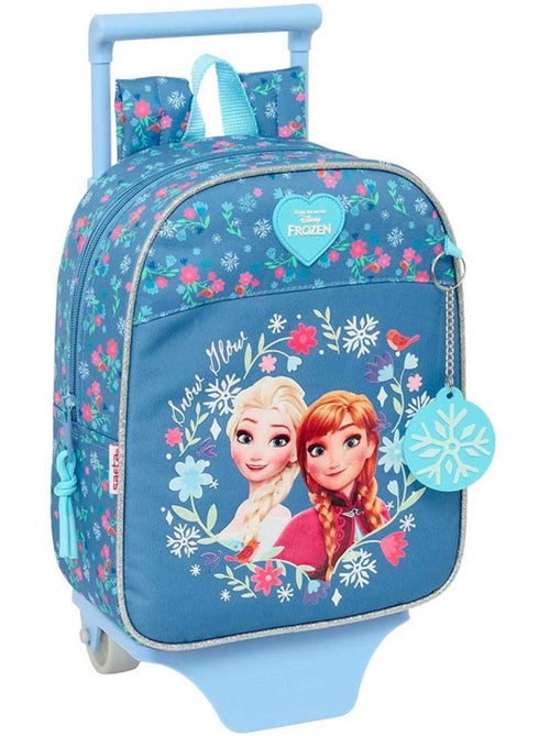Sac à dos à roulettes Reine des neiges avec sac amovible 4 roues 22x10x27 cm - Kiabi Sac à dos à roulettes Reine des neiges avec sac amovible 4 roues 22x10x27 cm - Kiabi