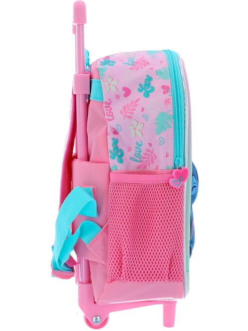 Sac à dos à roulettes rigide 3D Stitch & Angel 36 cm Lilo et Stitch - Kiabi Sac à dos à roulettes rigide 3D Stitch & Angel 36 cm Lilo et Stitch - Kiabi