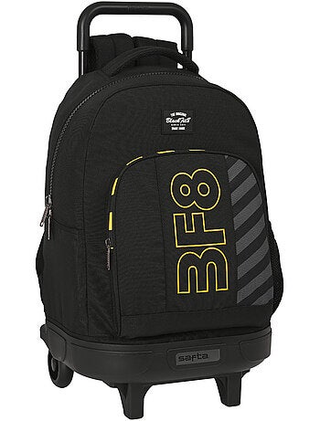 Sac à dos à roulettes scolaire avec sac amovible et poignée télescopique BlackFit8 CMP