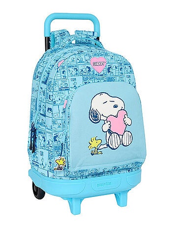 Sac à dos à roulettes Snoopy Love - Trolley 45 CM