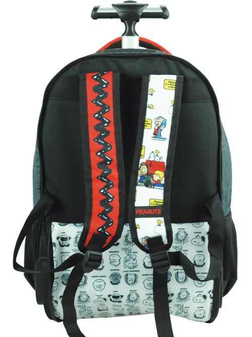 Sac à dos à roulettes 'Snoopy' – Woodstock 2 compartiments – 48 cm - Kiabi