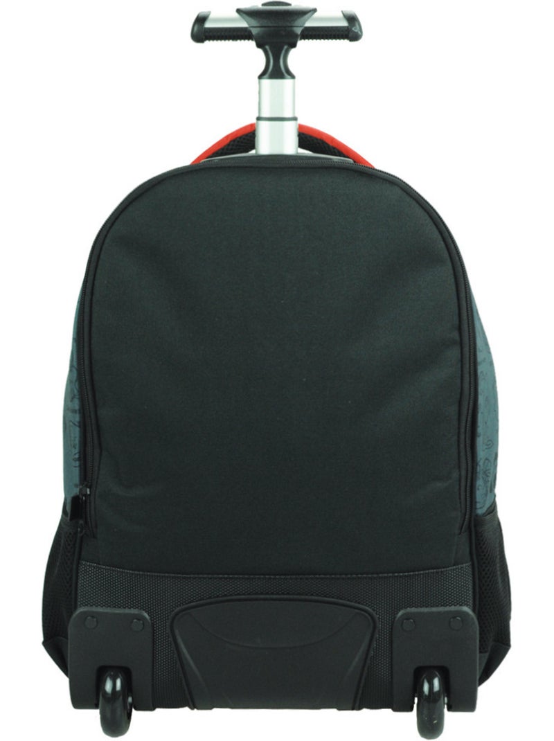 Sac à dos à roulettes 'snoopy' – woodstock 2 compartiments – 48 cm Multicolore - Kiabi