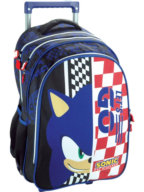 Sac à dos à roulettes 'sonic' – classic let's go trolley – 46 cm - Kiabi Sac à dos à roulettes 'sonic' – classic let's go trolley – 46 cm - Kiabi