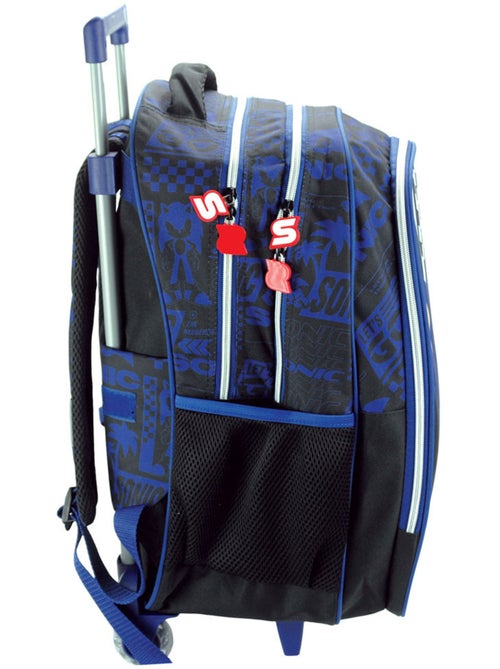 Sac à dos à roulettes 'sonic' – classic let's go trolley – 46 cm - Kiabi Sac à dos à roulettes 'sonic' – classic let's go trolley – 46 cm - Kiabi