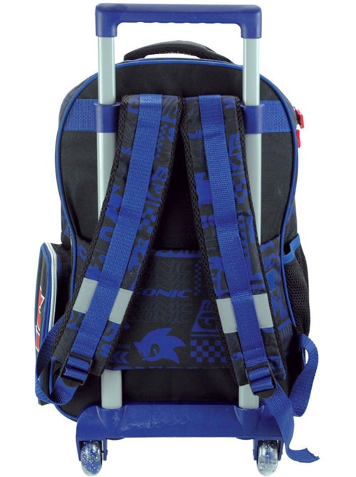 Sac à dos à roulettes 'sonic' – classic let's go trolley – 46 cm - Kiabi Sac à dos à roulettes 'sonic' – classic let's go trolley – 46 cm - Kiabi