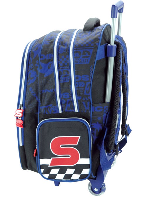 Sac à dos à roulettes 'sonic' – classic let's go trolley – 46 cm - Kiabi Sac à dos à roulettes 'sonic' – classic let's go trolley – 46 cm - Kiabi