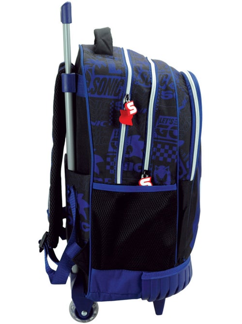 Sac à dos à roulettes 'Sonic' – Classic Let's Go Trolley – 46 cm - Kiabi