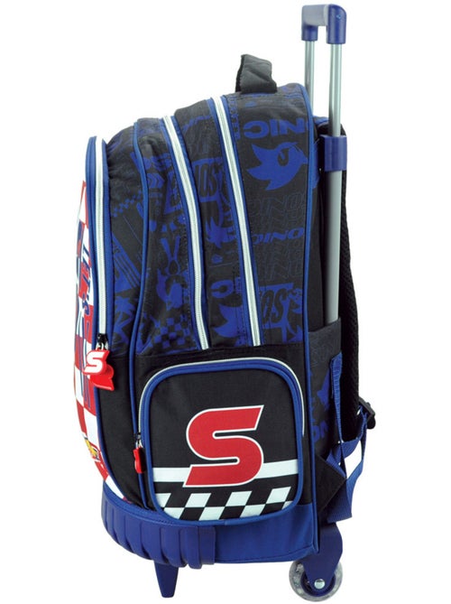 Sac à dos à roulettes 'Sonic' – Classic Let's Go Trolley – 46 cm - Kiabi