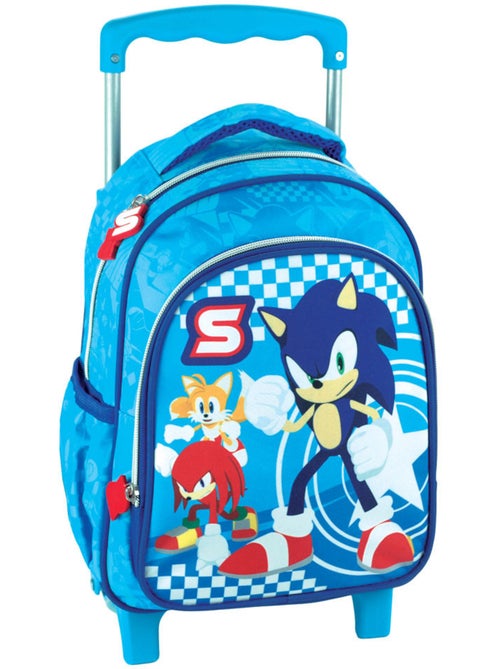 Sac à dos à roulettes 'Sonic' – Classic Trolley Maternelle – 30 cm - Kiabi