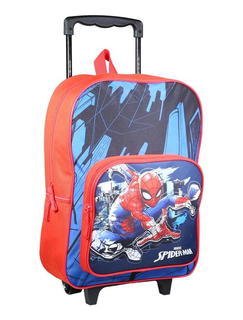 Sac à dos à roulettes Spider-Man Bleu - Kiabi