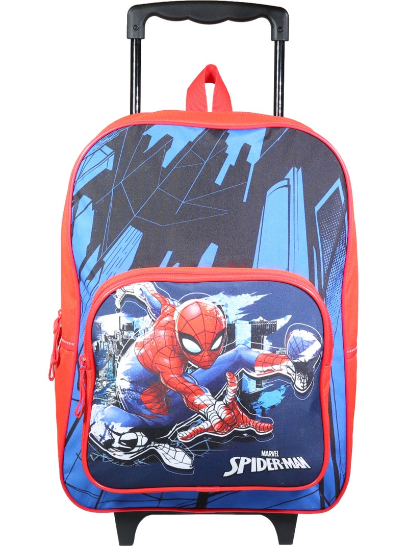 Sac à dos à roulettes Spider-Man Bleu Bleu - Kiabi