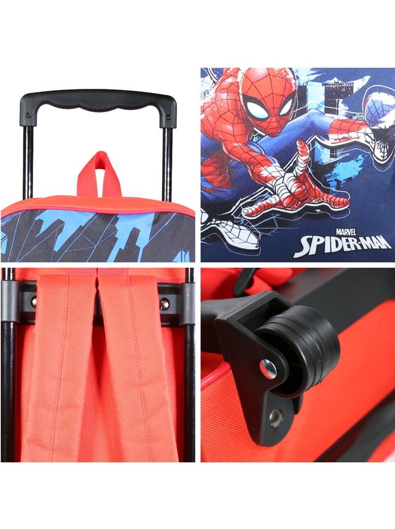 Sac à dos à roulettes Spider-Man Bleu Bleu - Kiabi