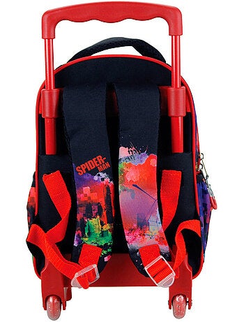 Sac à dos à roulettes spider-man gim 30 cm 4 roues