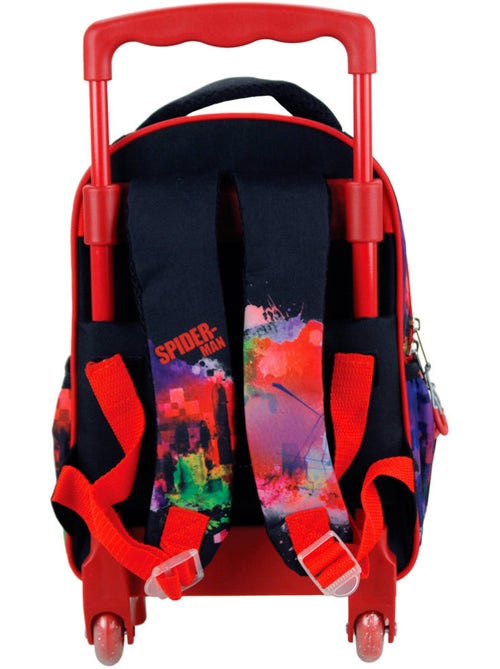 Sac à dos à roulettes spider-man gim 30 cm 4 roues - Kiabi