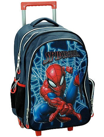 Sac à dos à roulettes Spider-Man imprimé en tissu haute qualité GIM