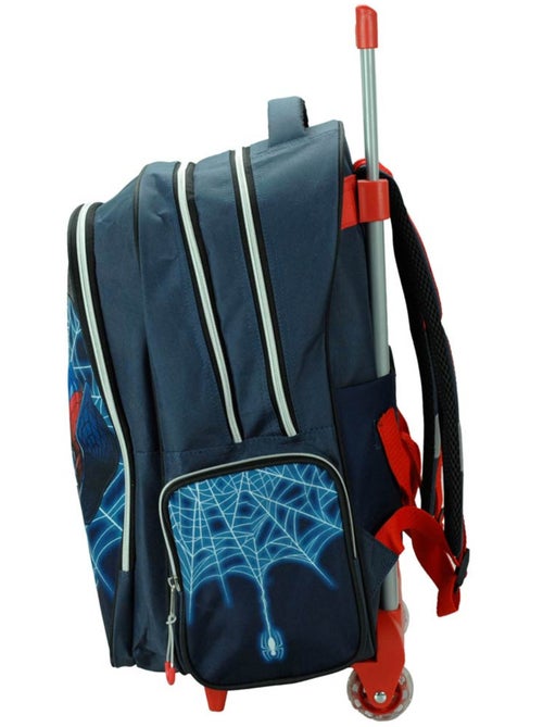 Sac à dos à roulettes Spider-Man imprimé en tissu haute qualité GIM - Kiabi