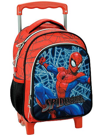 Sac à dos à roulettes Spiderman Frame 30 CM Maternelle