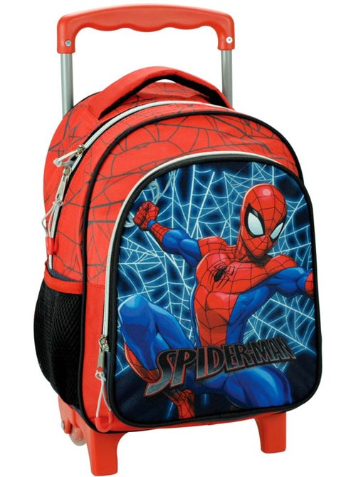 Sac à dos à roulettes Spiderman Frame 30 CM Maternelle - Kiabi
